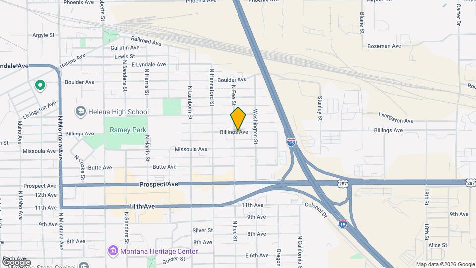 2001 Billings Ave Map and Location Details