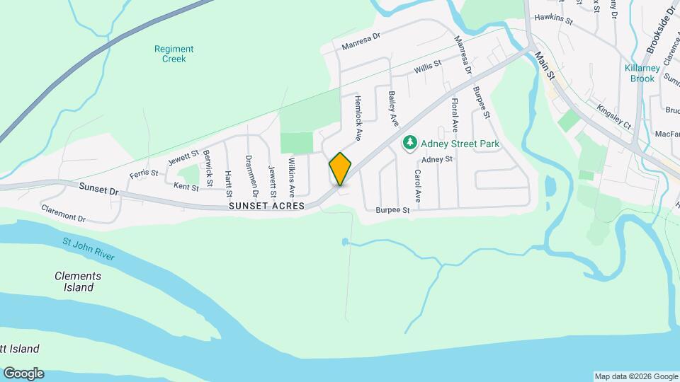 212 Sunset Dr Map and Location Details