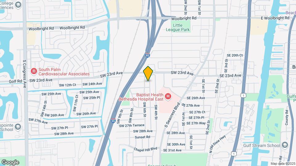 556 SW 24th Ave Map and Location Details