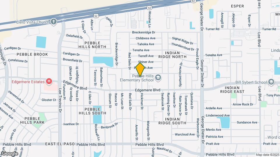 3425 Hickman St Map and Location Details