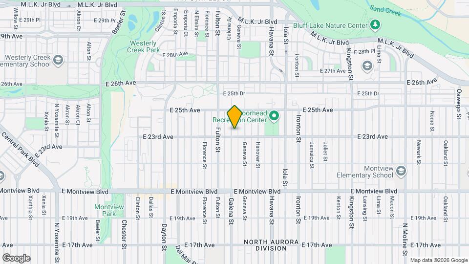 2308 Galena St Mapa y Detalles de la Ubicación