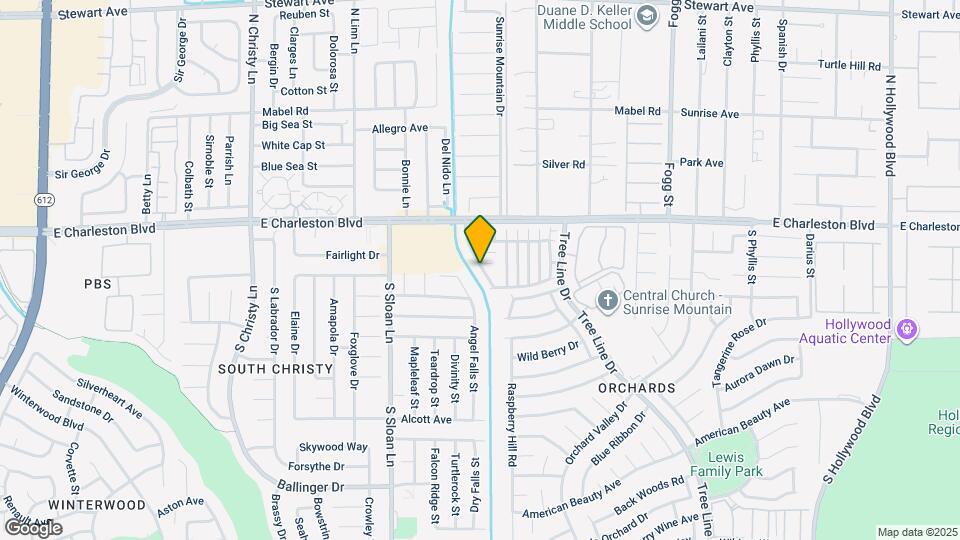 1259 S Sweet Orange St Map and Location Details