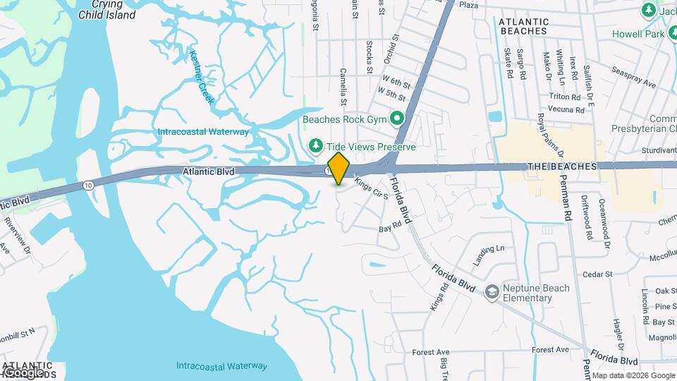 2515 Waters Edge Dr Map and Location Details