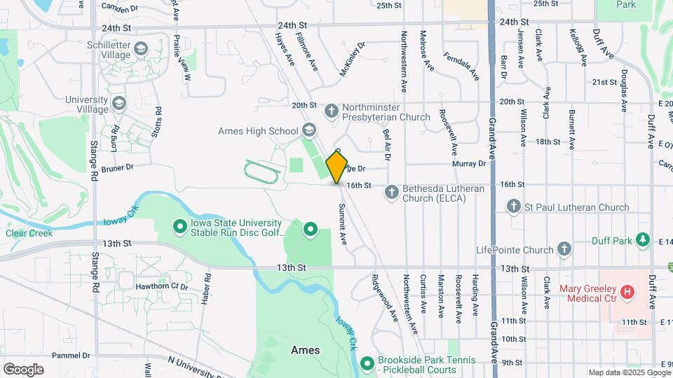 1533 Ridgewood Ave Mapa y Detalles de la Ubicación