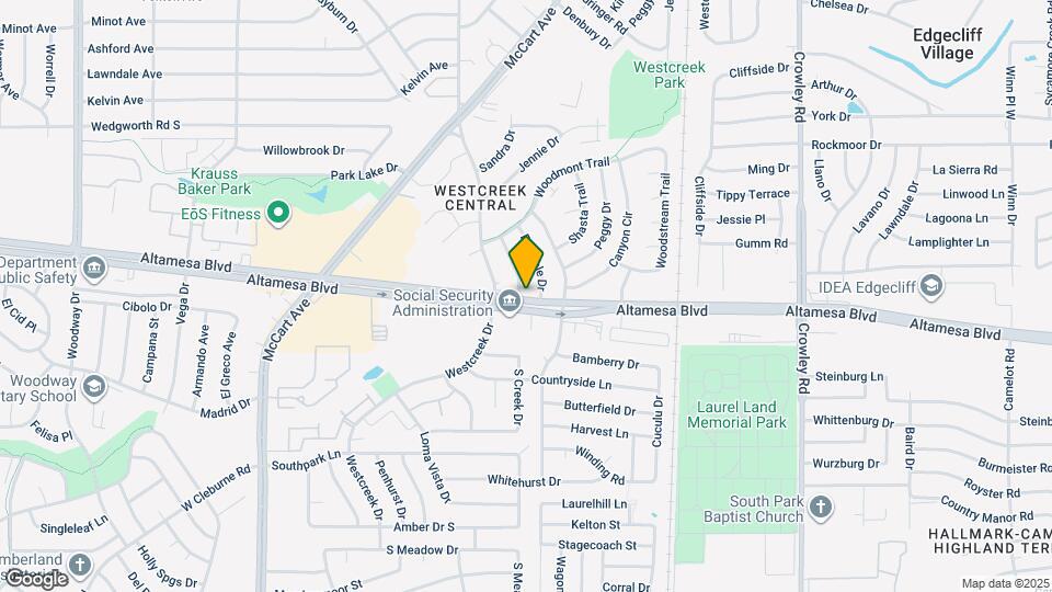 6451 Woodbeach Dr Map and Location Details