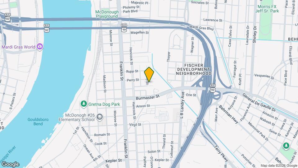1101 Isbell St Mapa y Detalles de la Ubicación