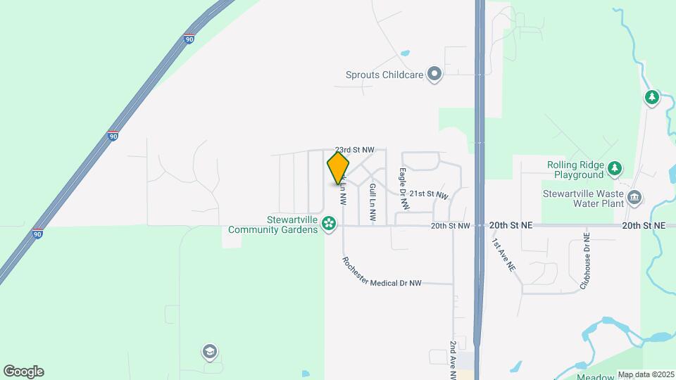 2021 Lark Ln NW Mapa y Detalles de la Ubicación