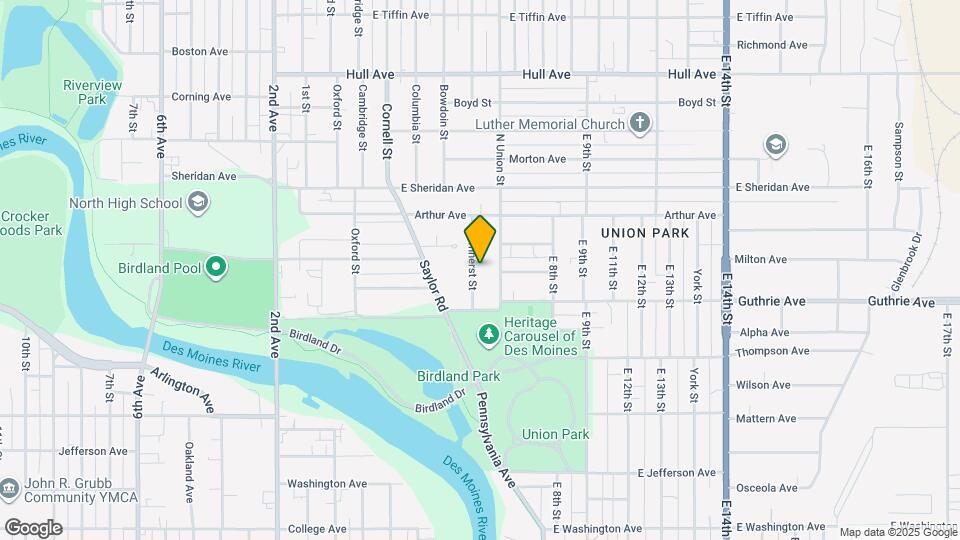 2327 Amherst St Map and Location Details