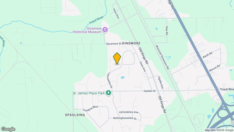 10072 Lancashire Dr Map and Location Details