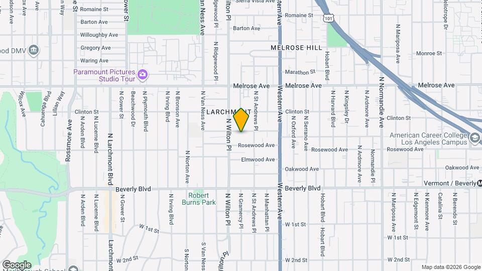 5032 W Maplewood Ave Map and Location Details