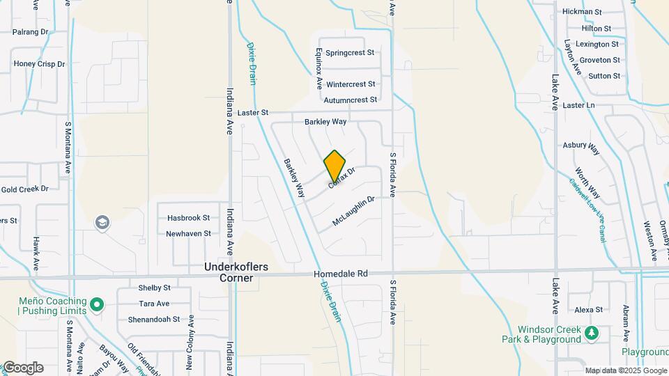 2524 Colfax Dr Map and Location Details
