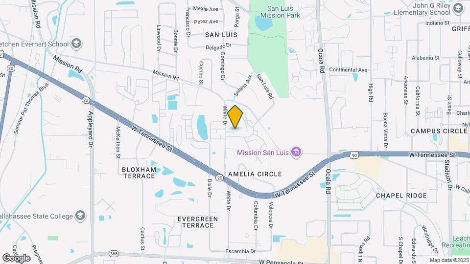 741 White Dr Map and Location Details