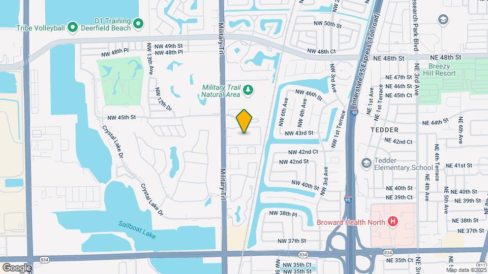 4344 NW 9th Ave Map and Location Details