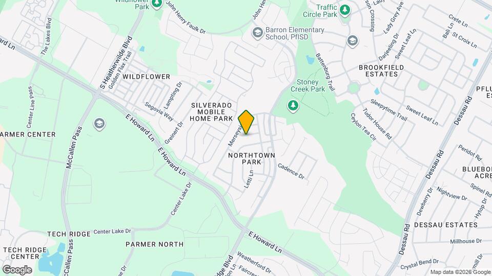 811 Crieff Cross Dr Map and Location Details