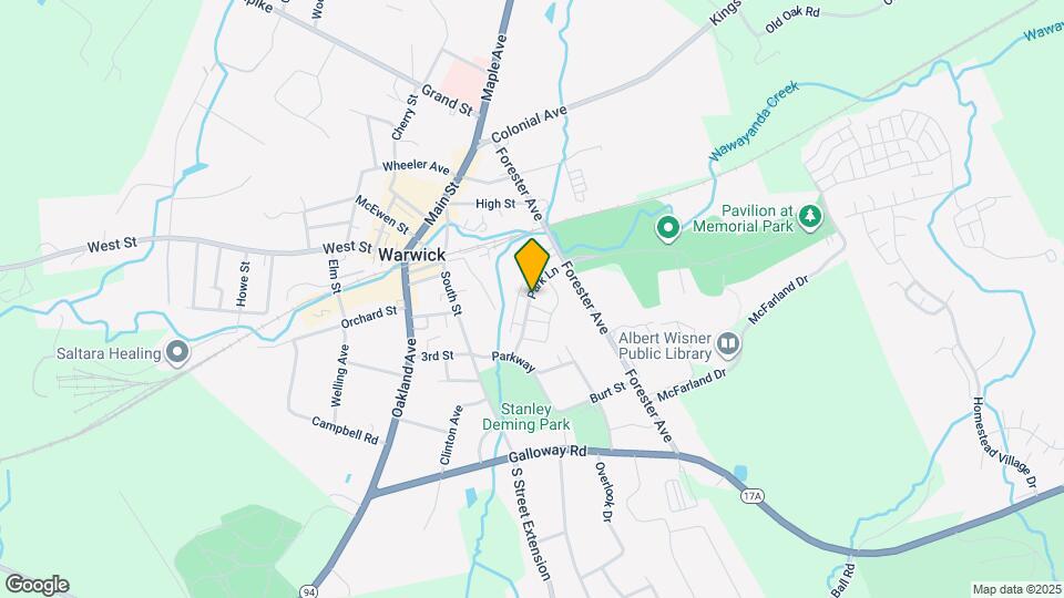 434 Park Ln Map and Location Details