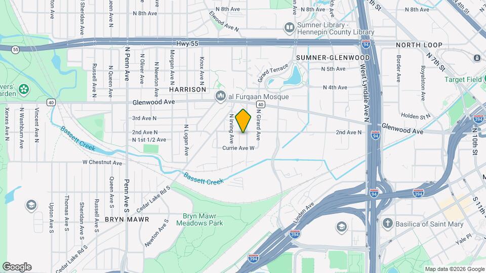 227 N Humboldt Ave N, Unit 1 Map and Location Details