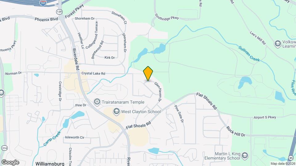 5405 Glen Haven Dr Map and Location Details