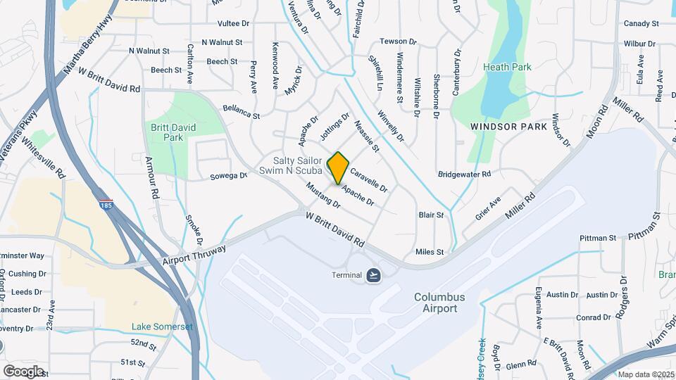 3222 Apache Dr Map and Location Details