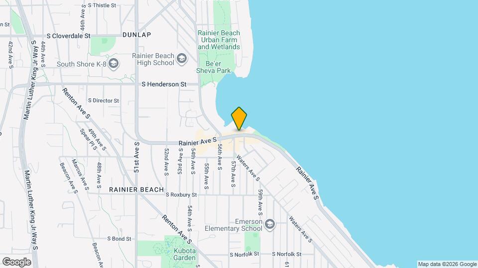 9500 Rainier Ave S Map and Location Details