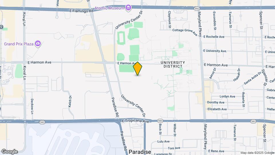 4600 University Center Dr Map and Location Details