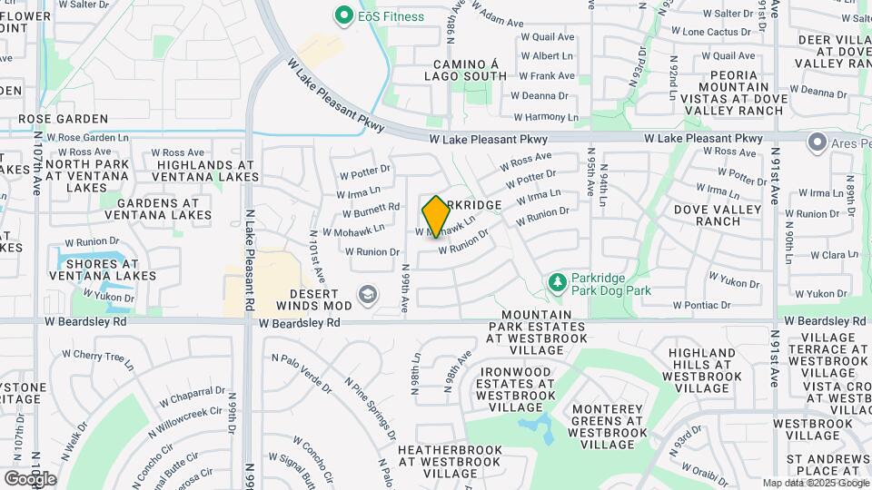 9830 W Runion Dr Mapa y Detalles de la Ubicación