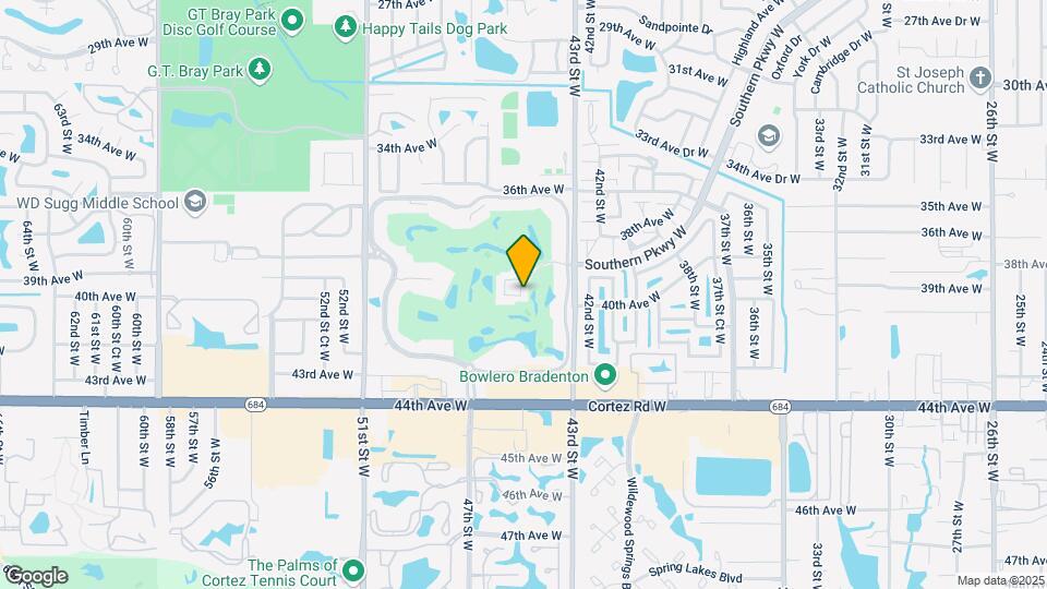 4480 Fairways Blvd Map and Location Details