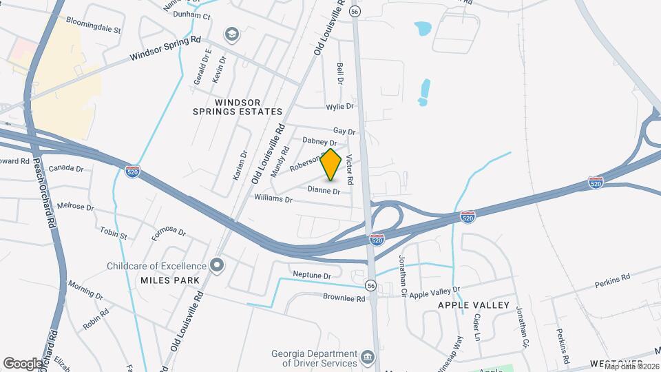 1915 Dianne Dr Map and Location Details