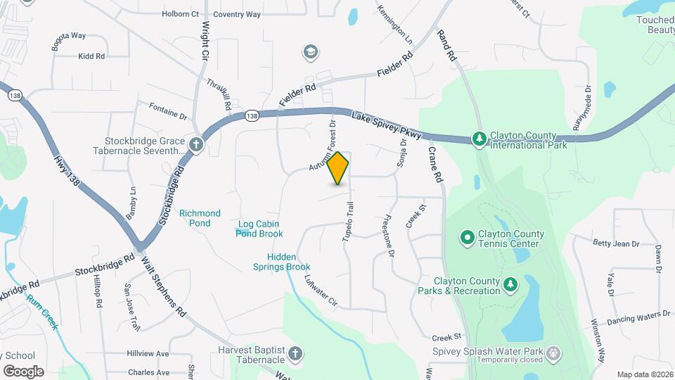 2052 Brook Valley Ct Map and Location Details
