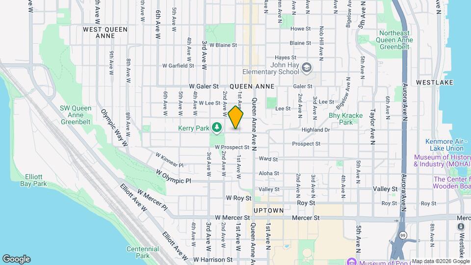 120 W Highland Dr Map and Location Details