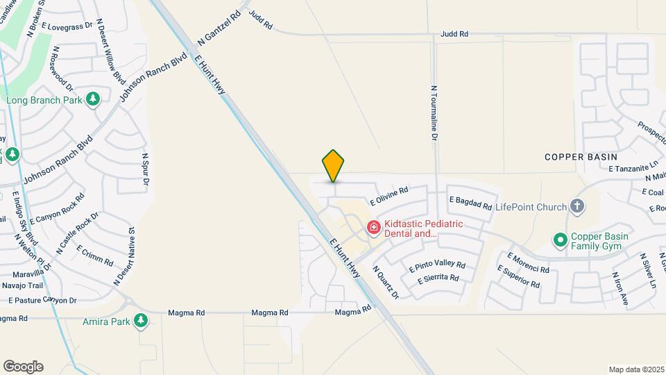 2377 E San Manuel Rd Map and Location Details