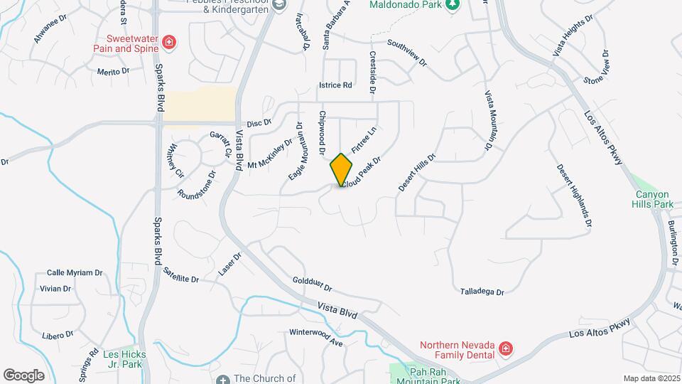 1778 Halite Dr Map and Location Details