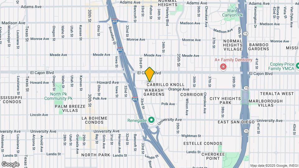 4229-4231 33rd St Map and Location Details