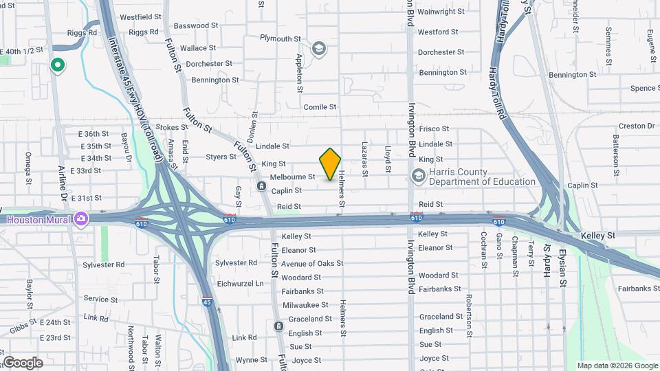 425 Caplin St Map and Location Details