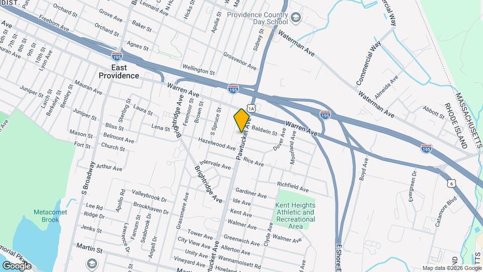 2407 Pawtucket Ave, Unit 1 Mapa y Detalles de la Ubicación