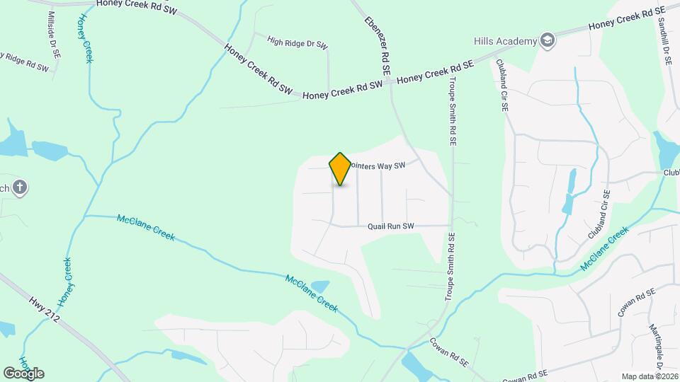3876 Quail Manor Dr SW Mapa y Detalles de la Ubicación