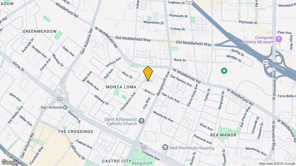 505 Thompson Ave Mapa y Detalles de la Ubicación