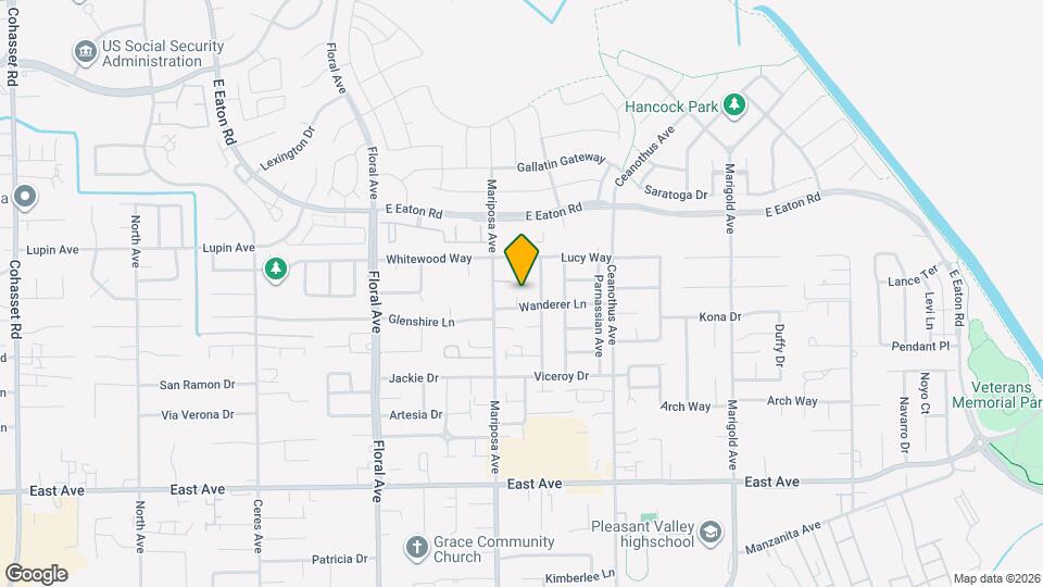 1282 Wanderer Ln Map and Location Details