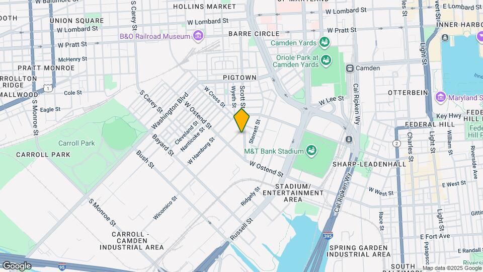 1122 Scott St Mapa y Detalles de la Ubicación