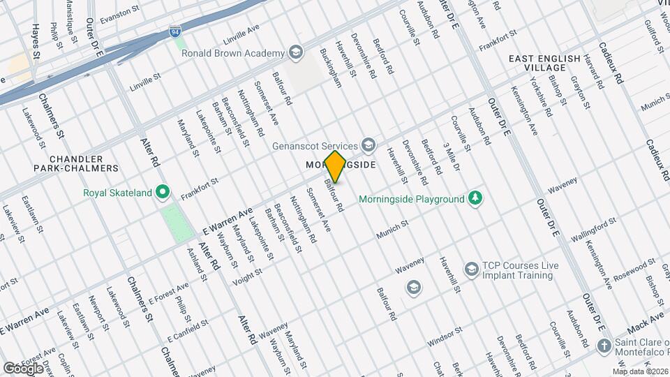 4868 Balfour Rd Mapa y Detalles de la Ubicación