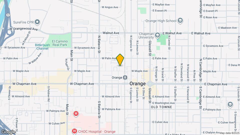 507 W Maple Ave Map and Location Details