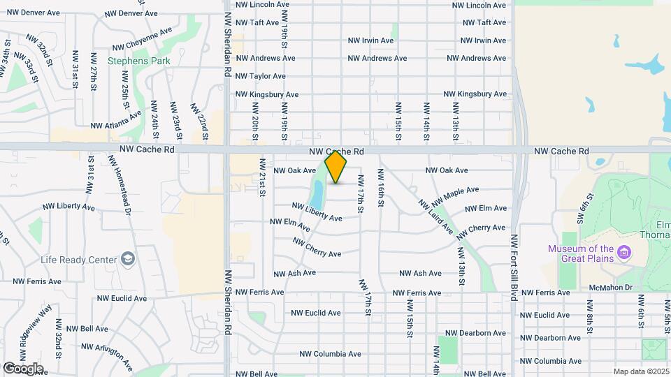 1716 NW Kinyon Ave Map and Location Details