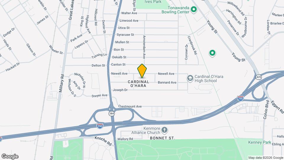 128 Bannard Ave Map and Location Details