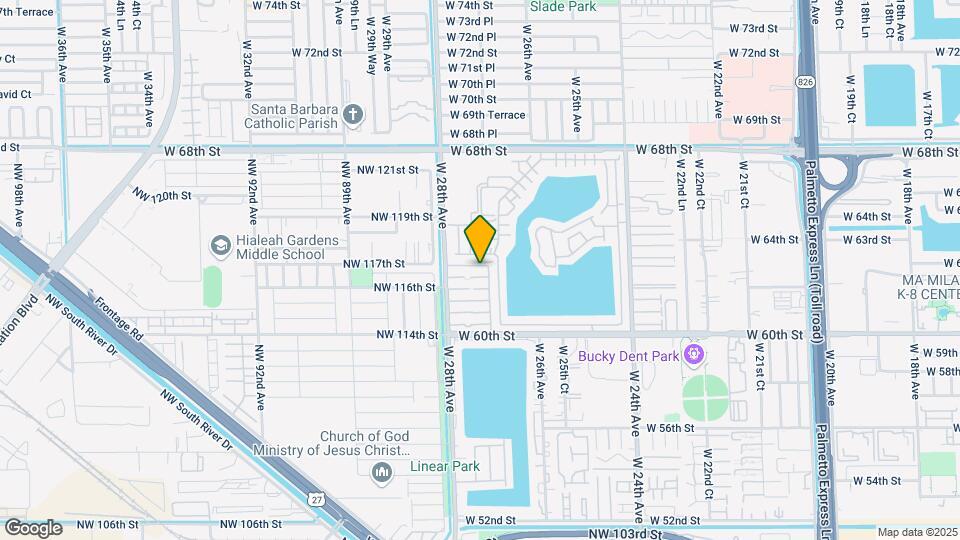 2740 W 63rd Pl Map and Location Details