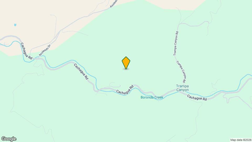 19235 Cachagua Rd Map and Location Details