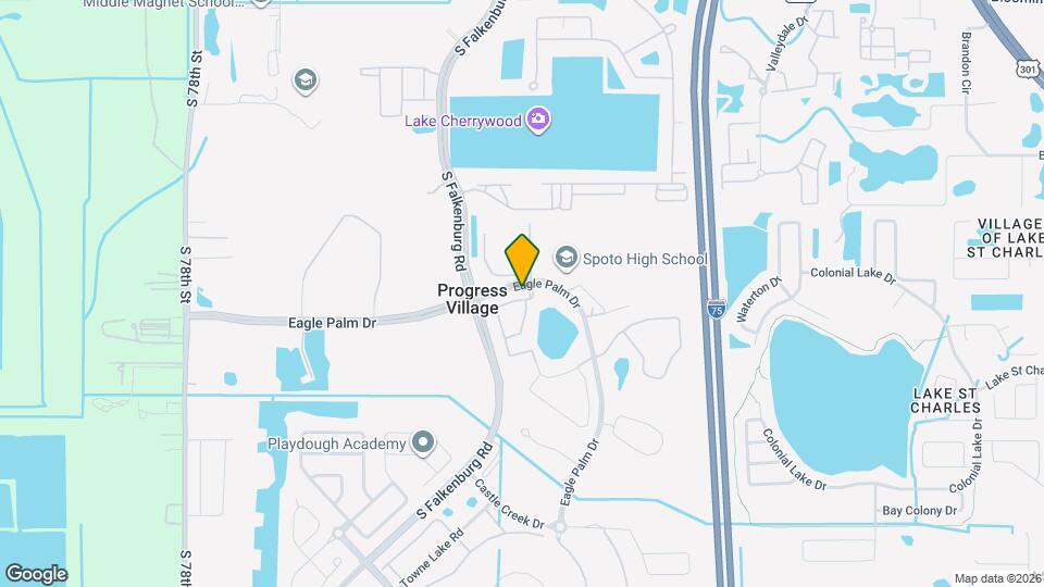 6713 Breezy Palm Dr Map and Location Details