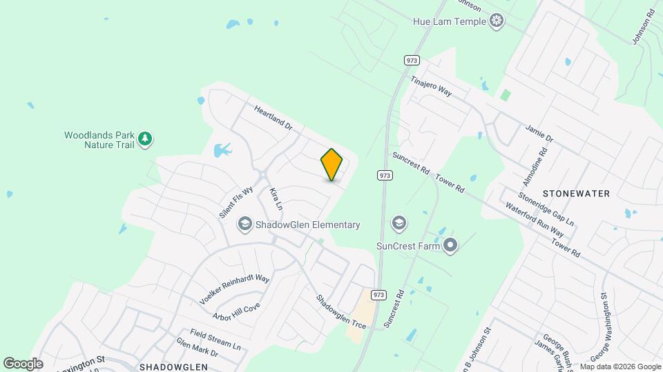 14517 Allard Dr Map and Location Details