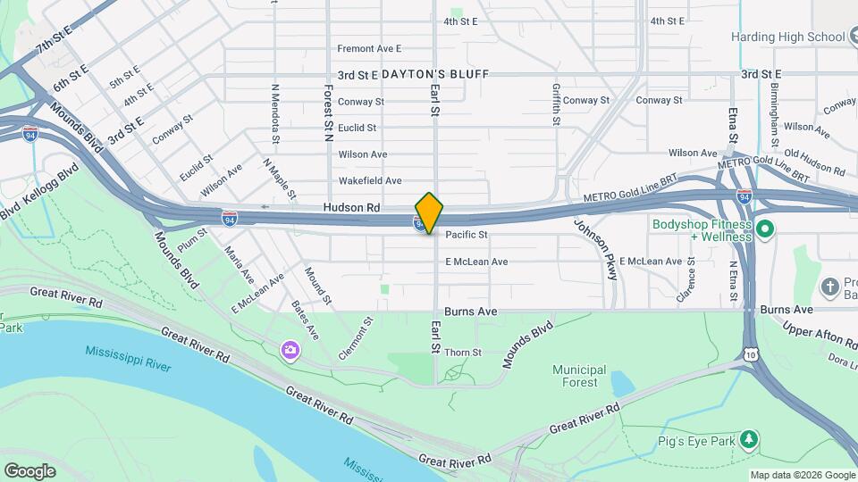 1054 Pacific St Mapa y Detalles de la Ubicación