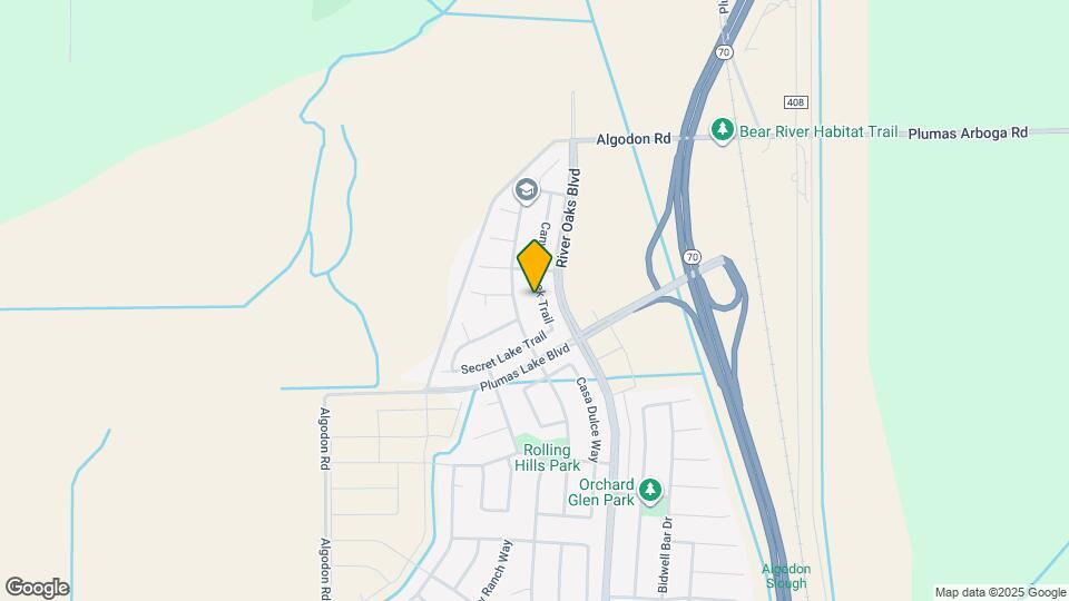 2344 Canyon Creek Trail Mapa y Detalles de la Ubicación