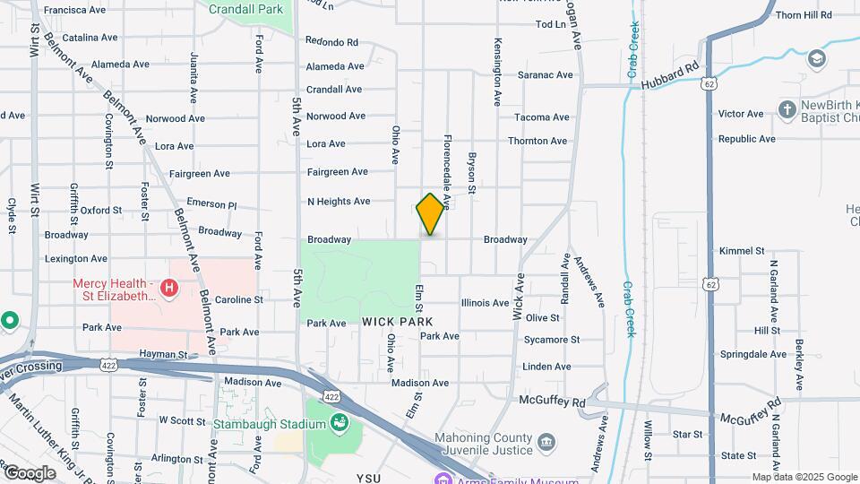 1239 Elm St Mapa y Detalles de la Ubicación