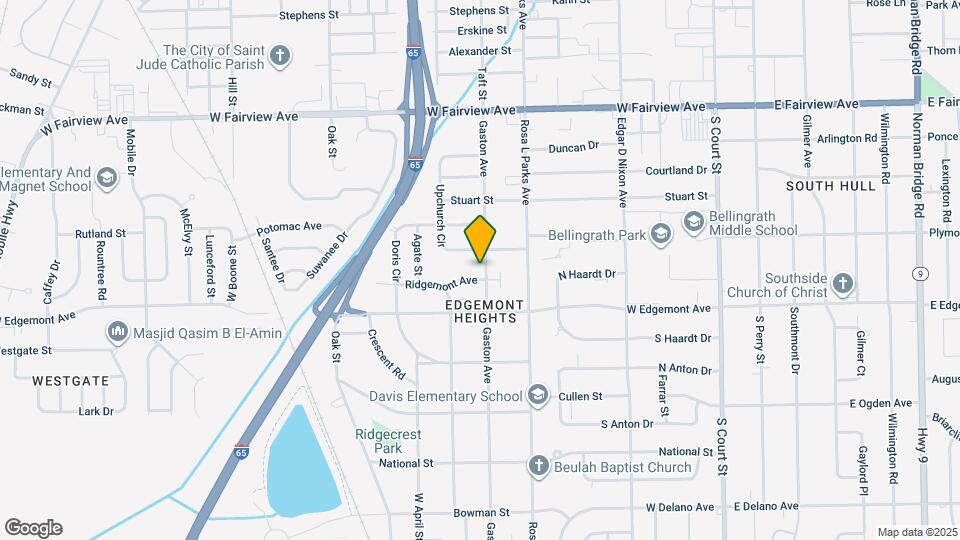 3354 Gaston Ave Map and Location Details